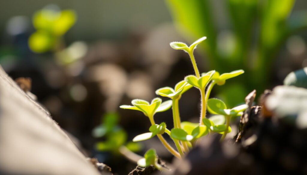 Butterwort plant in indirect sunlight