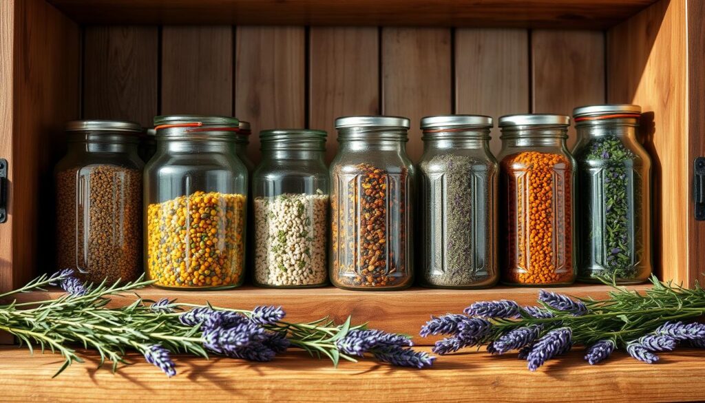 Herbs de Provence storage