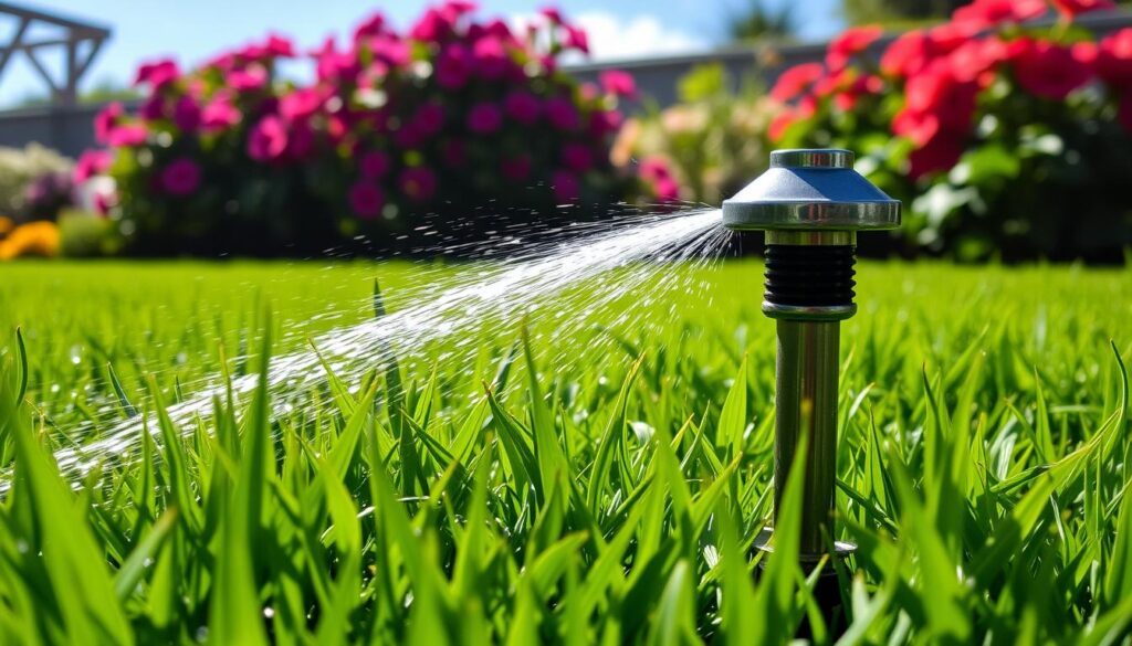 Lawn watering