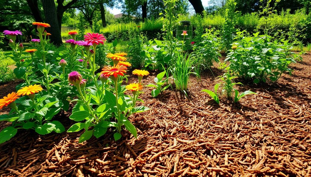 Mulch for gardens