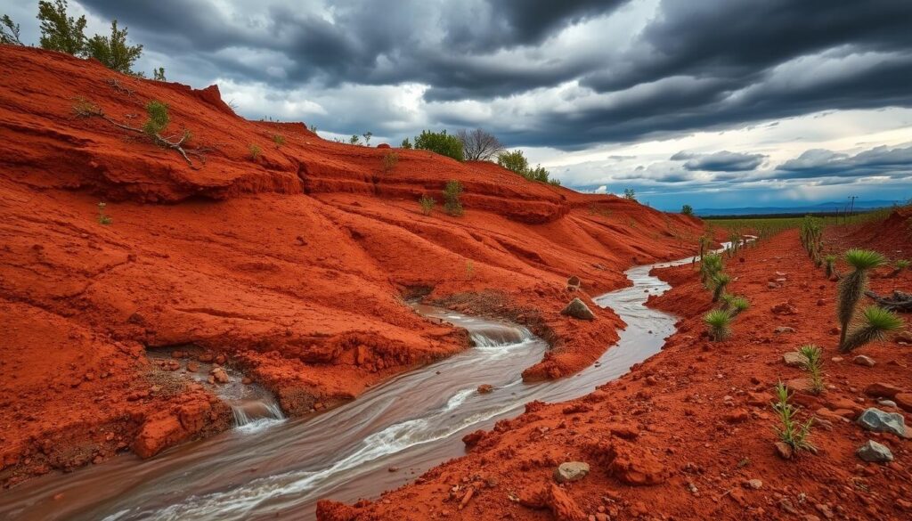 Soil erosion