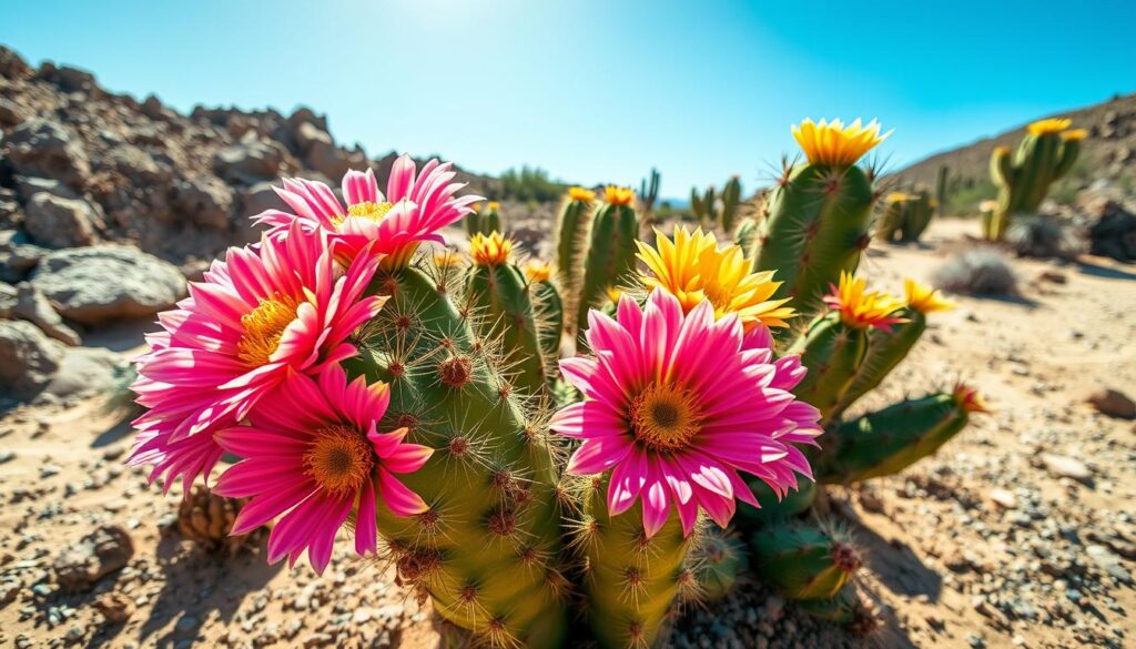 cactus blooms