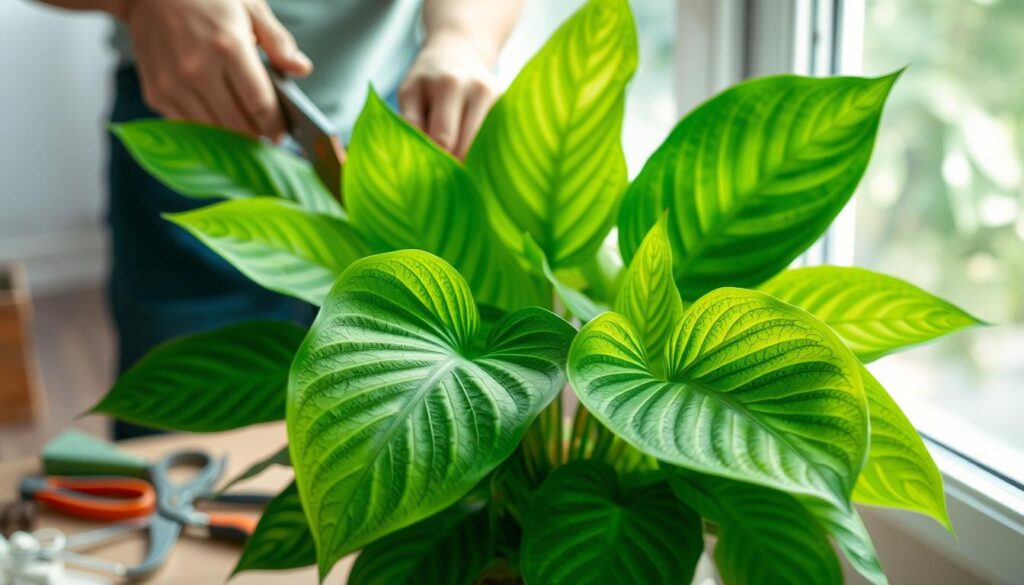 calathea pruning