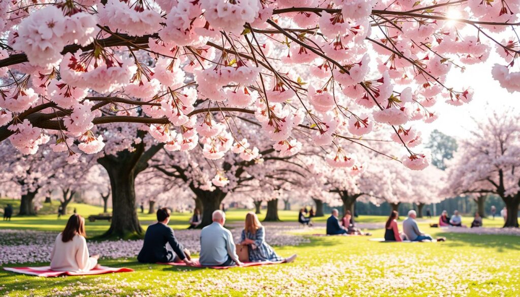 hanami viewing