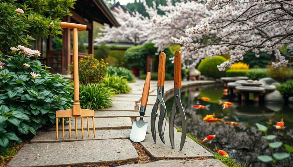 japanese garden equipment