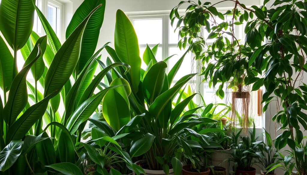 large indoor plants