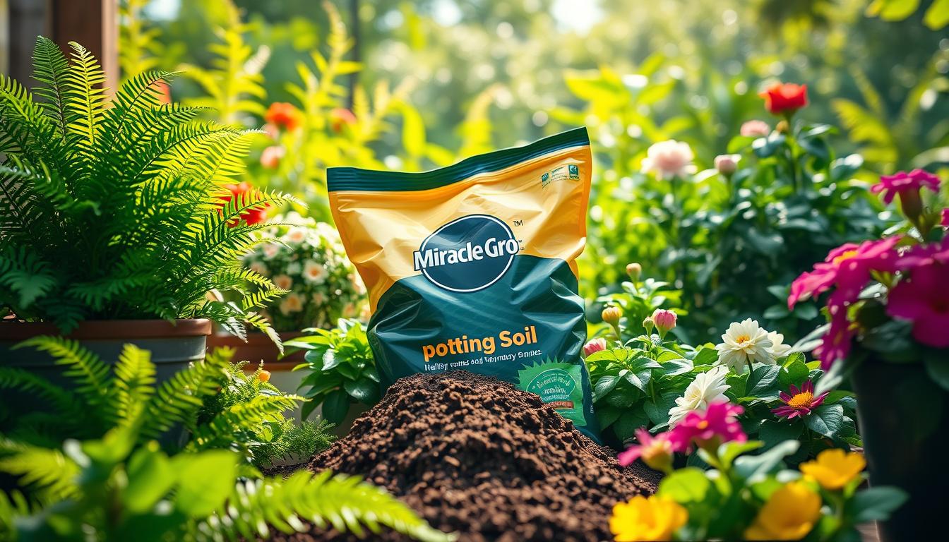 miracle gro potting soil