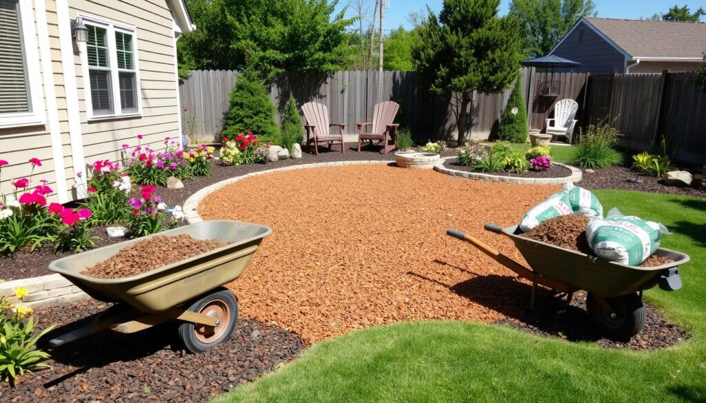 mulch installation cost