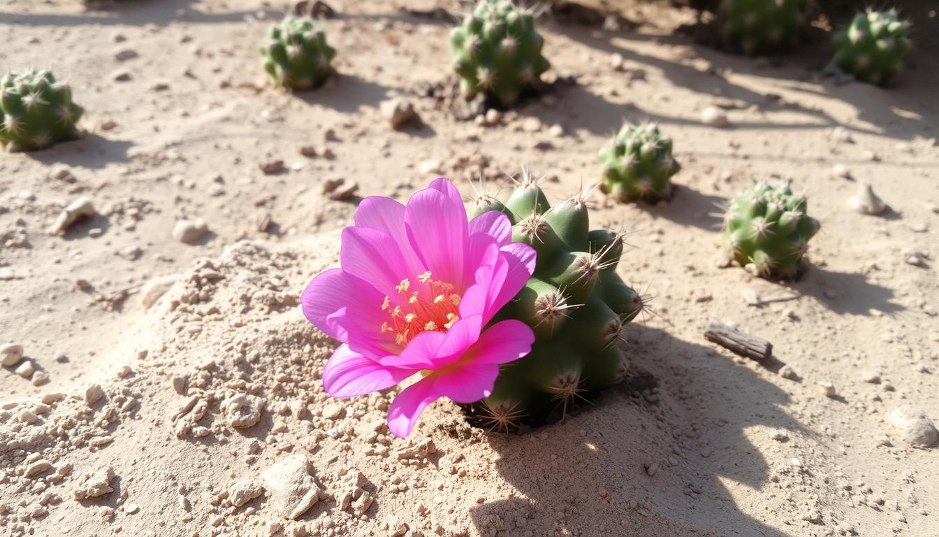 pink cactus flower