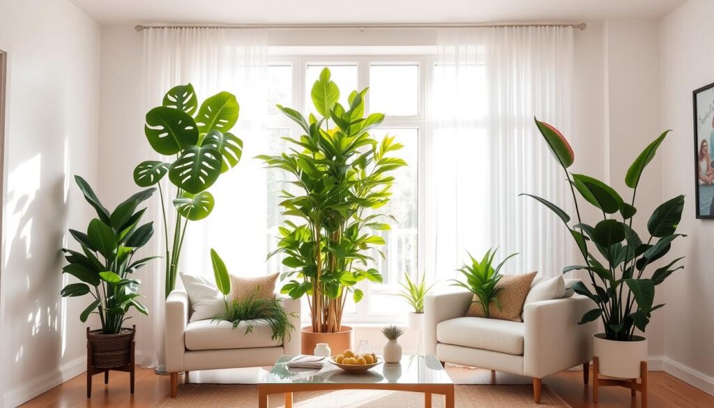 tall indoor plants